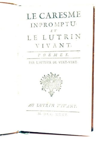Caresme promptu et le - le, in-promptu