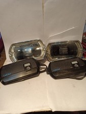 FORD ESCORT MK1 1300E FORD CAPRI MK1 FRONT SPOT LAMPS + COVERS ORIG LUCAS NOS PR