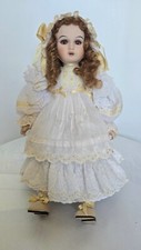 Rare Collectible Vintage French bisquie porcelain Mundia doll AGNES mint c
