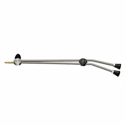 Lance double inox 660mm - double,