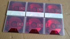 6 Minidisc Sony Red Hot MD 80