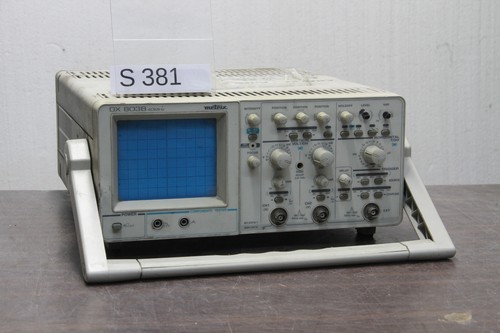 Metrix ox803b oscilloscope - metrix,