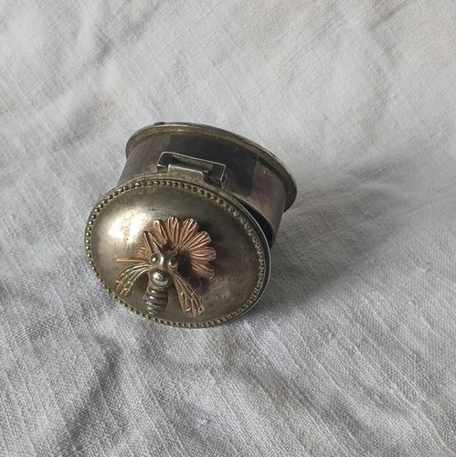 Boîte bijoux ovale métal - boîte,