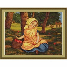  Luca-S B457  Récolte inespérée  Kit broderie  Point compté  