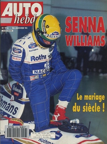 Auto hebdo 916 01 1994 - hebdo, 26/01/1994