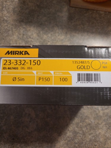 Mirka 332 150 gold - 5, in