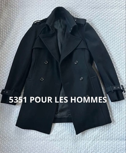 5351 pour les hommes peacoat - les,