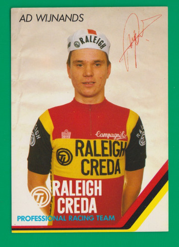 Cyclisme carte cycliste - cycliste, ad