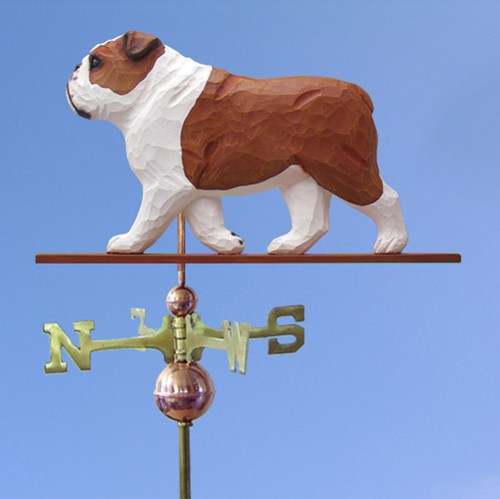 Bulldog anglais main sculpté - anglais,