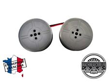 RUBAN ENCREUR MACHINE A ECRIRE HERMES 305 NOIR ET ROUGE NEUF