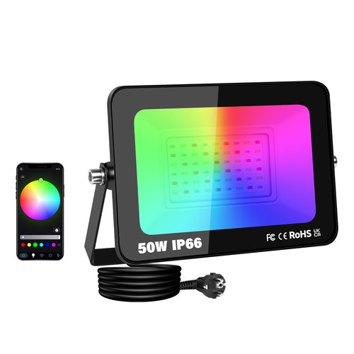 Projecteur rgb extérieur 50w - extérieur,