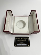 Cartier Le Must Empty Presentation Box w/ Certificate Card