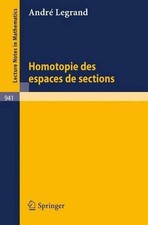 Homotopie des Espaces de