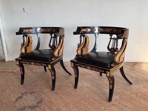 Paire fauteuils bergères - paire, de