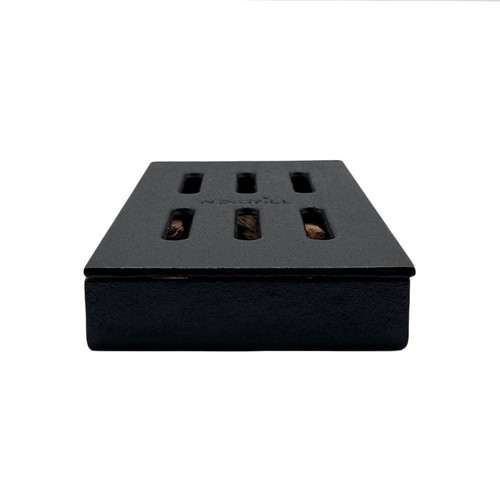 Cast iron smoker box - cast, bbq