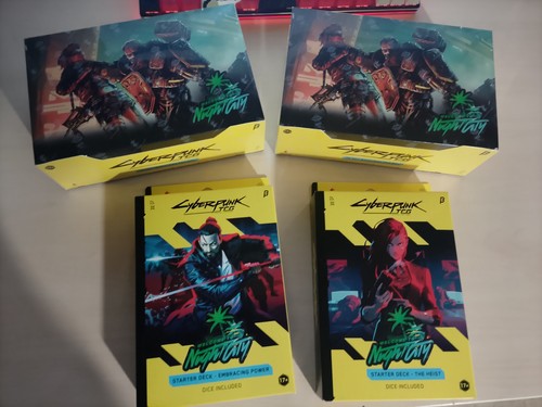 Cyberpunk tcg display 2 - tcg,