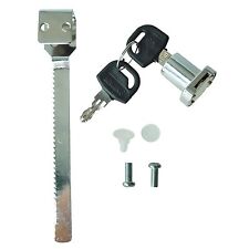 X Cadenas Vitrine Serrure Cylindre Verre Clés Magasin Antivol DFH