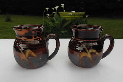 Paire pot anse décor - pot, à
