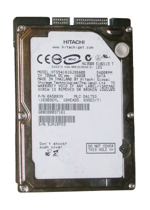 Hitachi travelstar 5k160 - hitachi,