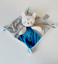 Doudou Plat Carré Lapin/Chat