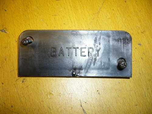 Couvercle batterie tableau - batterie,