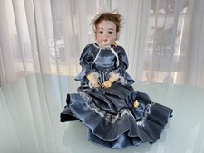 Poupée d'artiste ancienne poupée tête porcelaine de collection 53 cm état...