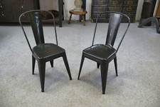 Pair of Tolix Chairs by Xavier Pauchard First Edition Late 1920's