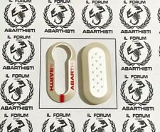 OUTLET: ABARTH 595 PUNTO key cover 100% original Fiat Abarth White Race