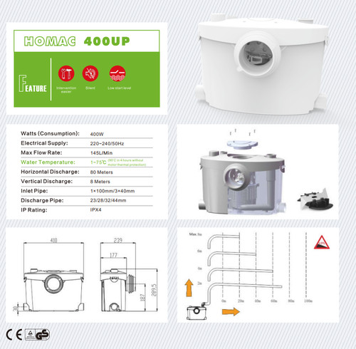 Broyeur sanitaire - wc,