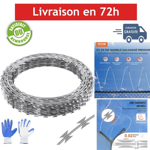 Vevor fil barbelé - barbelé,