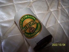 Mercerie ancienne : bobine coeur de lin extra A. CRESPEL. Châtain.  Réf : 317