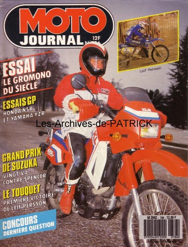 Moto journal 786 - journal, klr