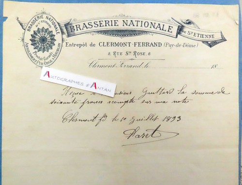 Brasserie nationale de - ●,