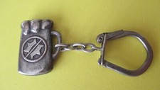 RARE metal keychain, 60s, beer mug: LA MEUSE Ses Bières Fines