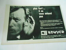 1966 Bouyer Press Advertising Offers PA Equipment 