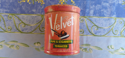 Ancienne boite velvet pipe - ancienne,
