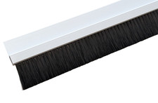 Joint porte Noir Brosse Strip Porte Aluminium à Visser Joint