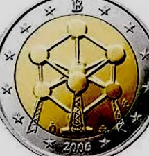 Belgium Coin 2 Euro 2006 Commemorative Atomium New UNC from Roll