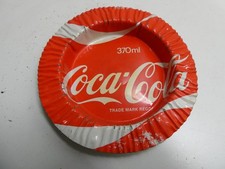 VINTAGE COKE COCA-COLA DISH TRAY  PLATE CRIMPED EDGE