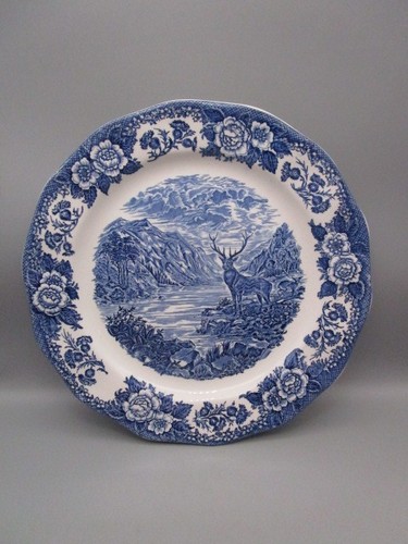 Plat faïence anglaise - en,
