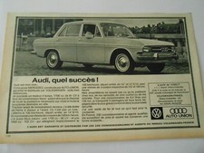 1967 Advertising - Audi What a Success! I own a 4 stroke 1700cc engine