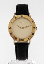 Gucci Gold-Plated Homme Quartz