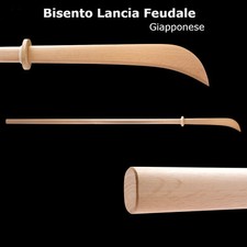 Bisento Lancia Longue en Bois 250 CM pour Kobudo Japonais Iaido Kenjutsu Iaito