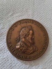 Médaille De Bronze Henri Iv