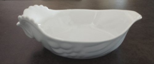 Plat porcelaine blanc revol - plat,