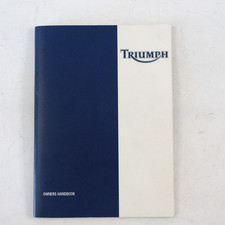 Genuine 1999 Triumph Sprint ST Sprint RS English Owners Manual 3850906 issue 1