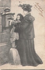 CP FEMME CHAPEAU AIDE PETITE