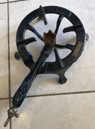 Ancien rechaud gaz fonte - gaz,