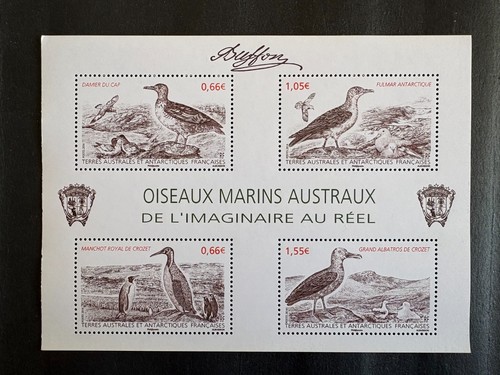 Feuillet timbres taaf 2014 - feuillet, yt
