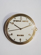Pin's Swiss Eterna Matic Quality Swiss Watch Zamac